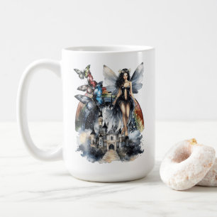 Fairytale collage coffee mug