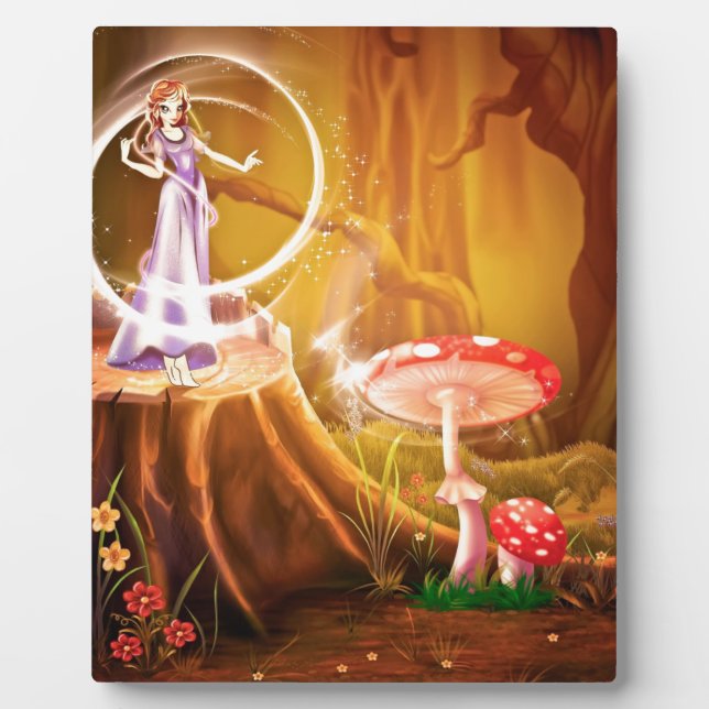 Fairytale Fantasy Destiny Whimsical Dreams Plaque (Front)