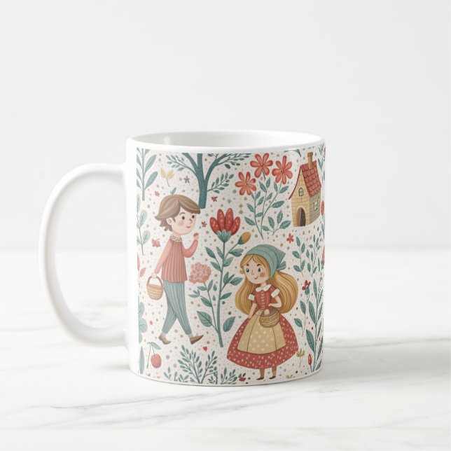 Fairytale Forest Walk Mug (Left)