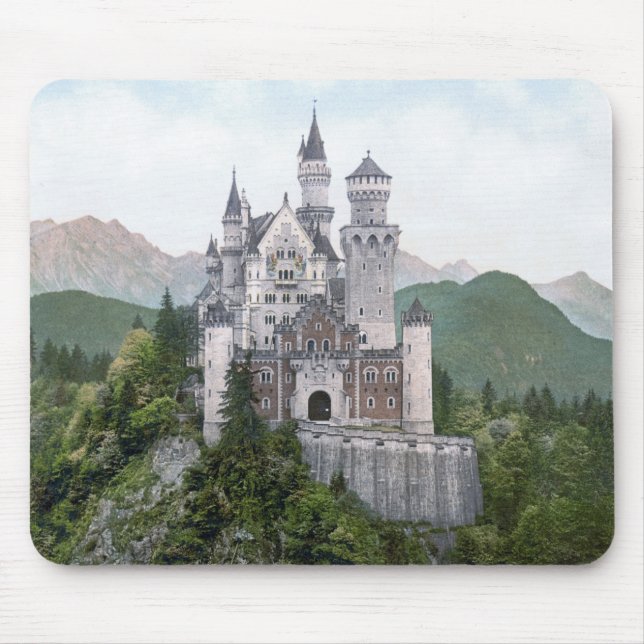 Fairytale German Castle Mouse Pad (Front)