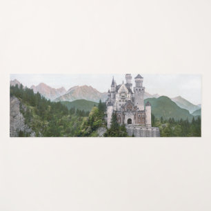 Fairytale German Castle Yoga Mat