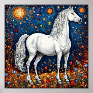 Fairytale Horse Poster