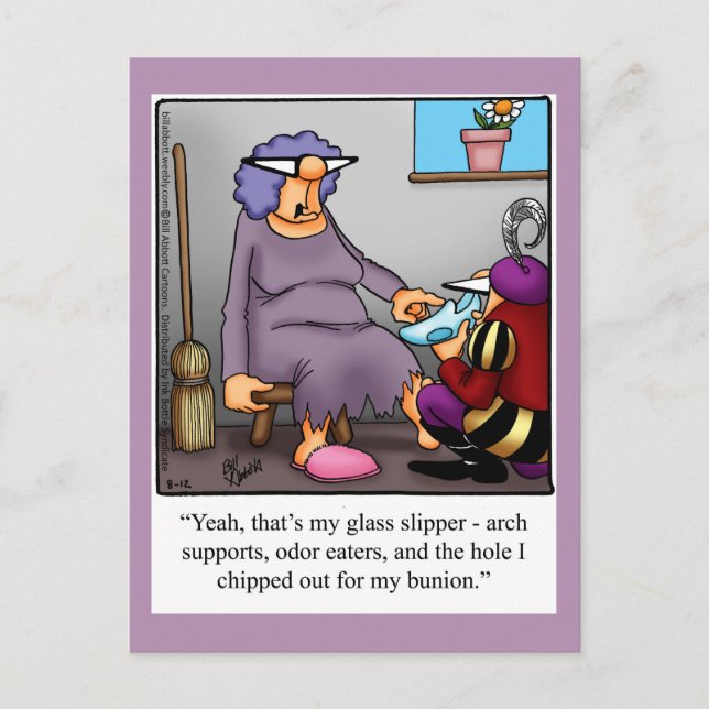 Fairytale Humour Postcard (Front)