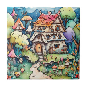 Fairytale in the fairyland  ceramic tile