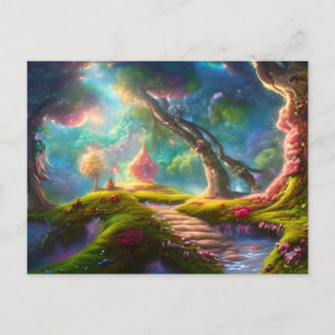 Fairytale Landscape  Postcard