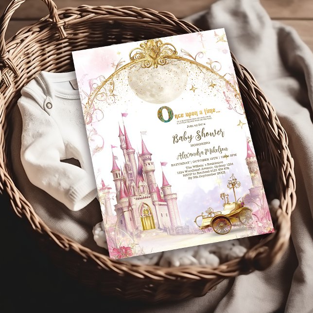 Fairytale Magic and Enchanted Story  Baby Shower Invitation (Creator Uploaded)