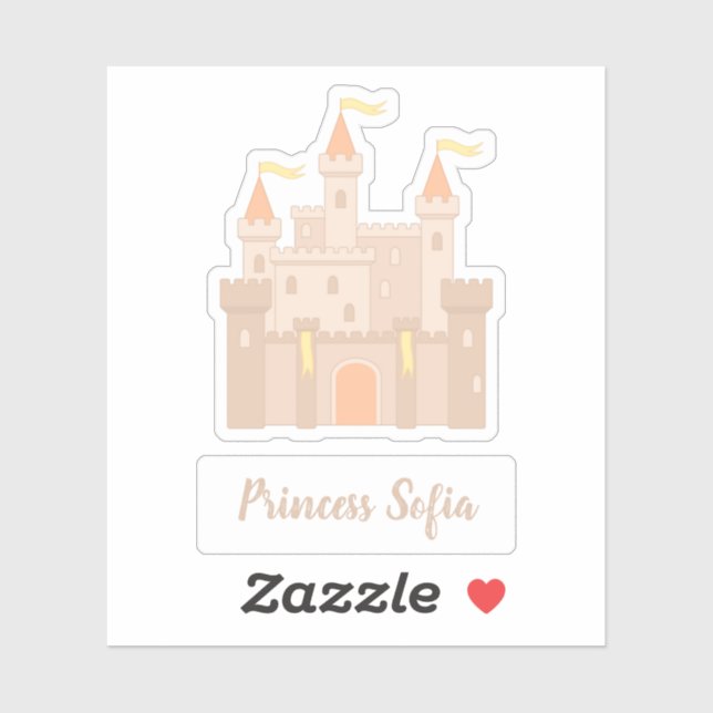 Fairytale Mediaeval Royal Princess Castle (Sheet)