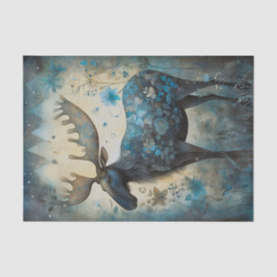 Fairytale Moose Tissue Paper