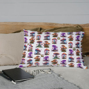 Fairytale Mushrooms and Frogs Pillowcase
