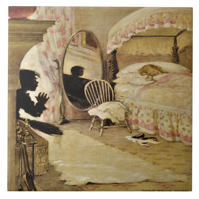 Fairytale No, She Cannot Be Dirty Jessie Willcox Ceramic Tile (Front)