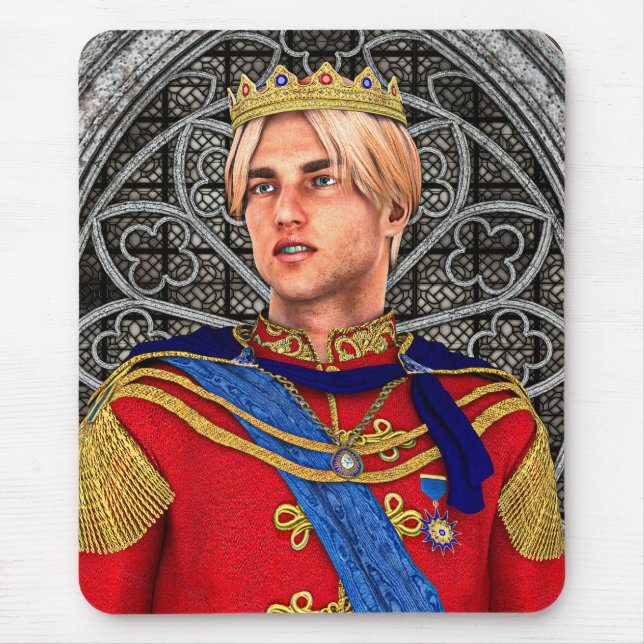 Fairytale Prince Mouse Pad (Front)