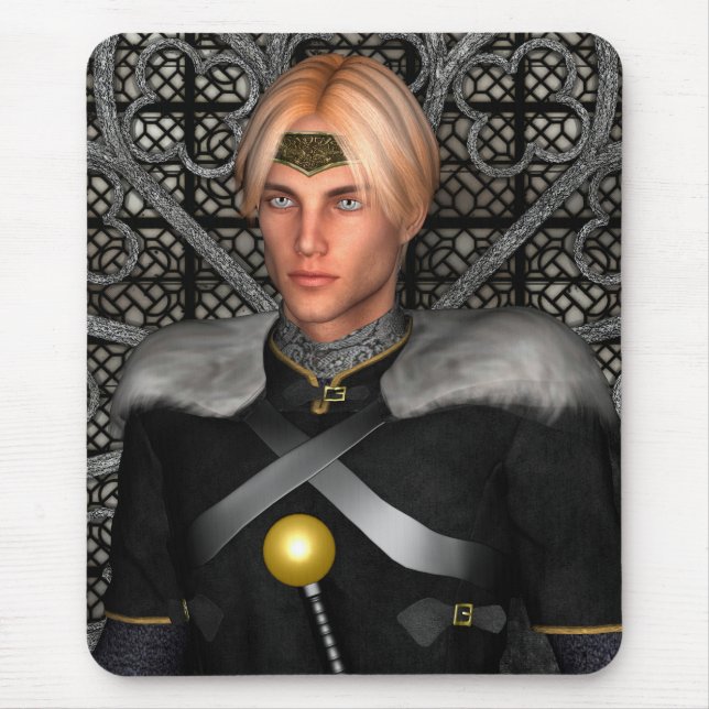 Fairytale Prince Mouse Pad (Front)