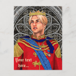 Fairytale Prince Postcard