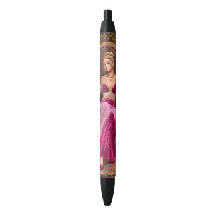 Fairytale Princess Black Ink Pen