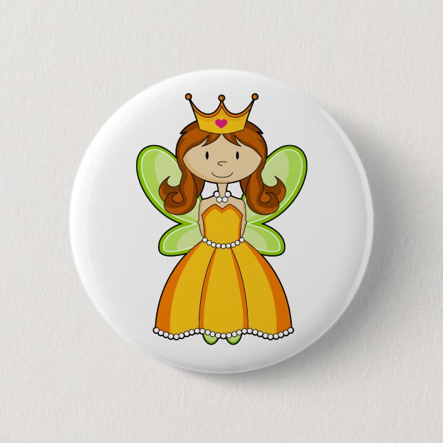 Fairytale Princess Button (Front)