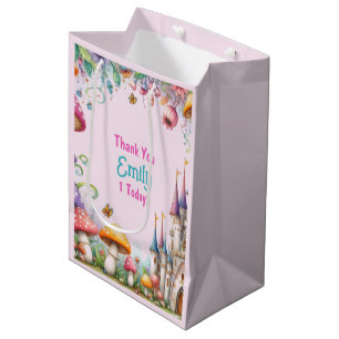 Fairytale Princess Fairy Girl's Birthday Fairycore Medium Gift Bag