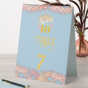 Fairytale Princess Glitter Sweet sixteen 