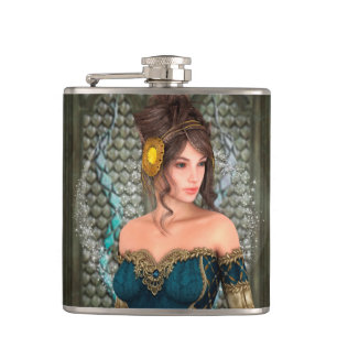 Fairytale Princess Hip Flask