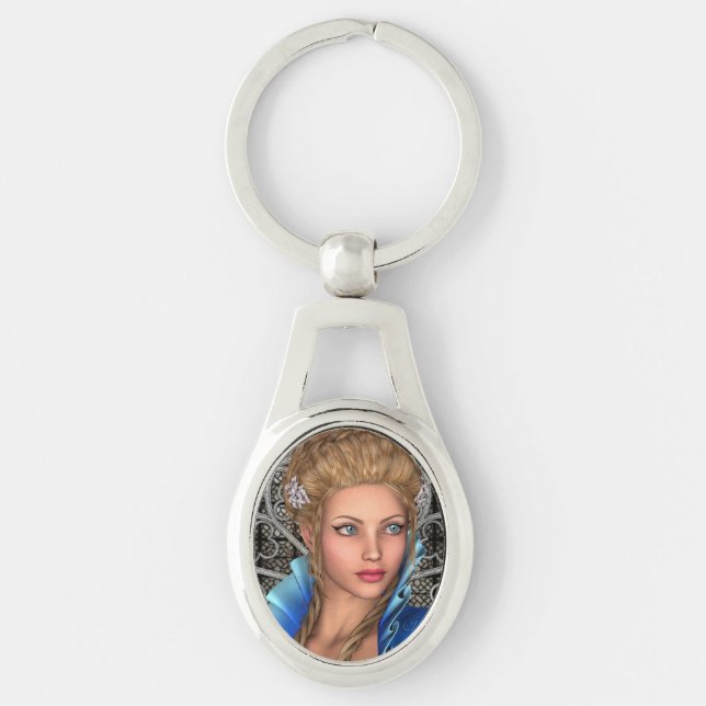 Fairytale Princess Key Ring (Front)