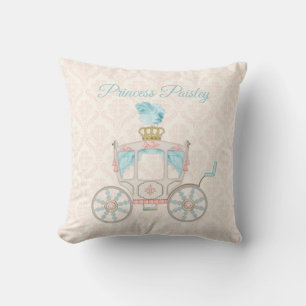 Fairytale Princess Personalised Carriage Cushion
