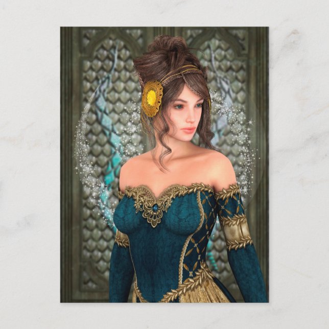 Fairytale Princess Postcard (Front)