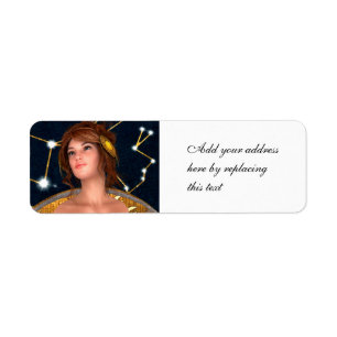 Fairytale Princess Return Address Label