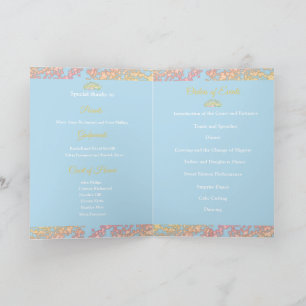 Fairytale Princess Sweet sixteen Program