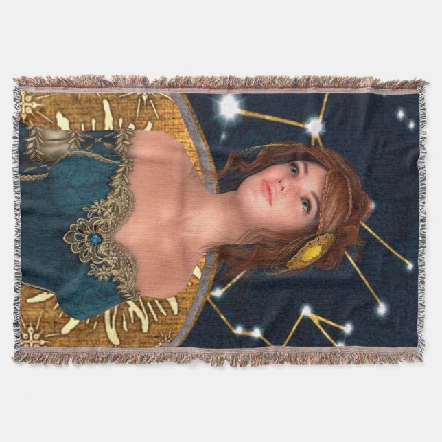 Fairytale Princess Throw Blanket (Front)