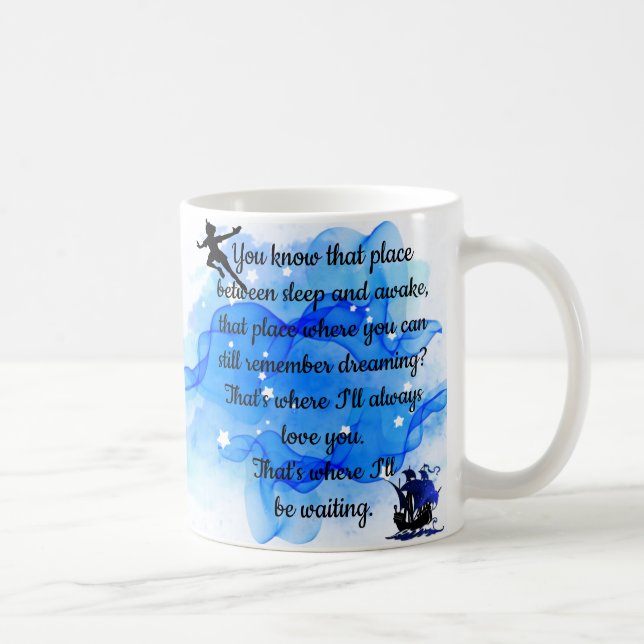Fairytale quote book mug (Right)