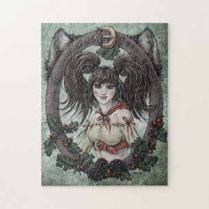 Fairytale "Red Riding Hood" Fantasy Art Puzzle