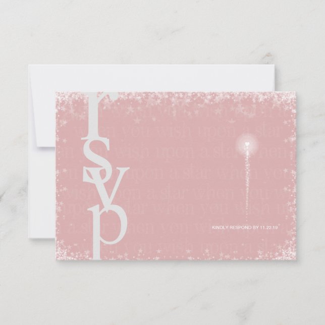 Fairytale RSVP Invitation (Front)