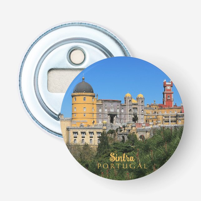 Fairytale Sintra Palace photo, in Portugal Bottle Opener (Front)