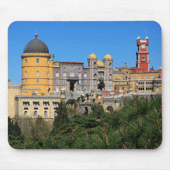 Fairytale Sintra Palace photo, in Portugal Mouse Pad (Front)