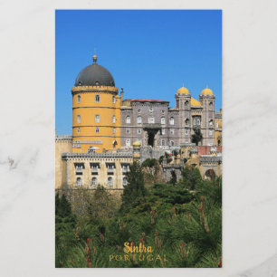 Fairytale Sintra Palace photo, in Portugal Stationery