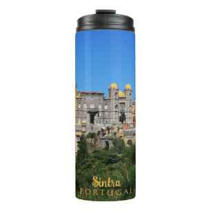 Fairytale Sintra Palace photo, in Portugal Thermal Tumbler