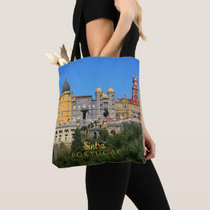 Fairytale Sintra Palace photo, in Portugal Tote Bag