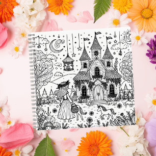 Fairytale Themed Colour Me Notebook
