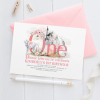 Fairytale Unicorn Princess Castle 1st Birthday