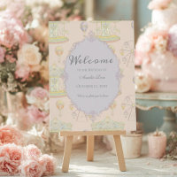 Fairytale Vintage Amusement Park Birthday Welcome
