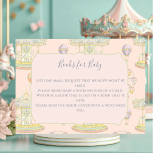 Fairytale Vintage Amusement Park Enclosure Card