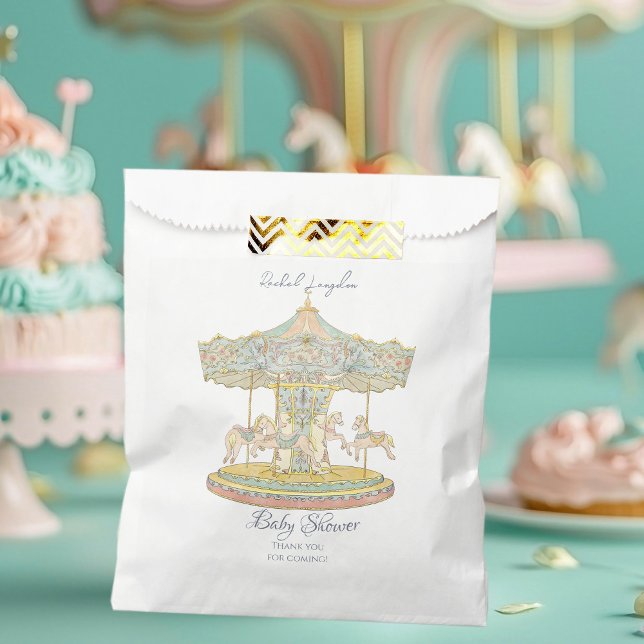 Fairytale Vintage Amusement Park Favour Bag (Creator Uploaded)