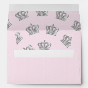 Fairytale Vintage Princess Invitation Envelope