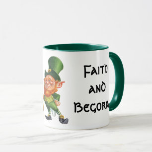 FAITH AND BEGORRA, ST. PATRICKS mug