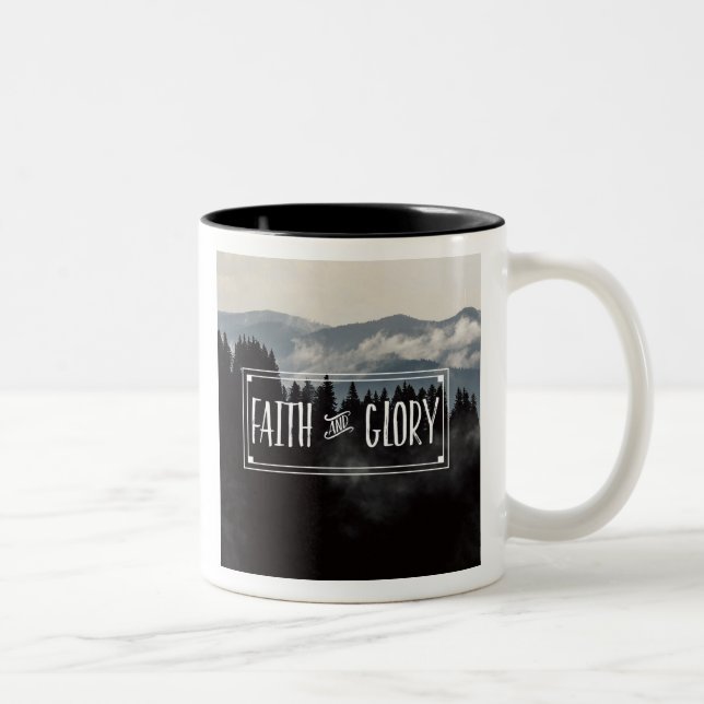 Faith and Glory Coffee Mug (Right)