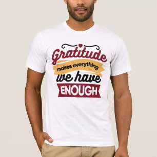 Faith and Gratitude Artwork – Uplifting Christian  T-Shirt