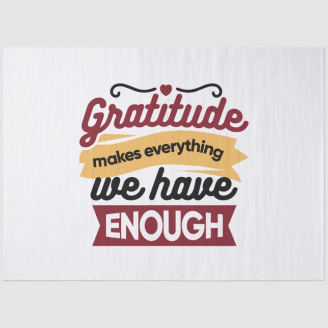 Faith and Gratitude Artwork – Uplifting Christian  Tissue Paper (Front)