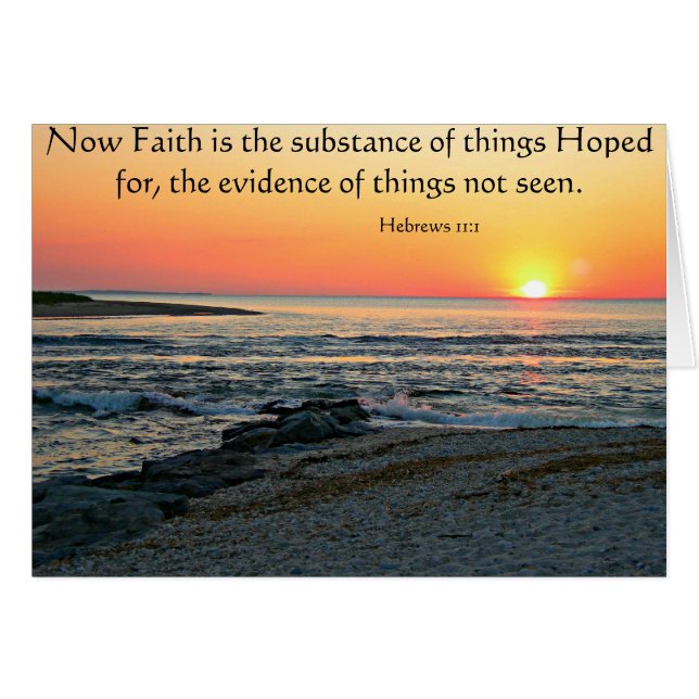 Faith and Hope Sunset (Front Horizontal)