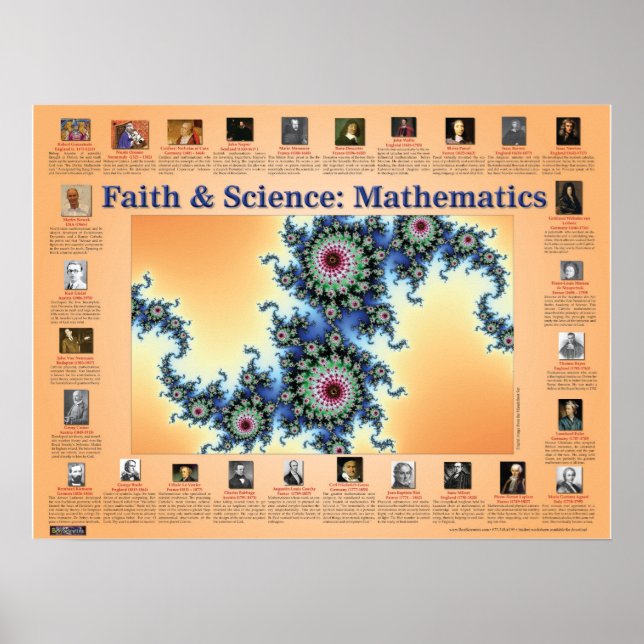 Faith and Science: Mathematics Poster (Front)