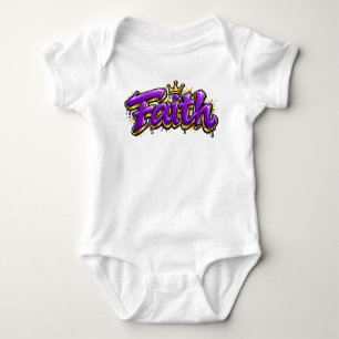 Faith baby bodysuit