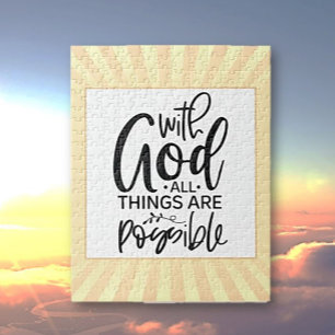 Faith Based Affirmation  Jigsaw Puzzle